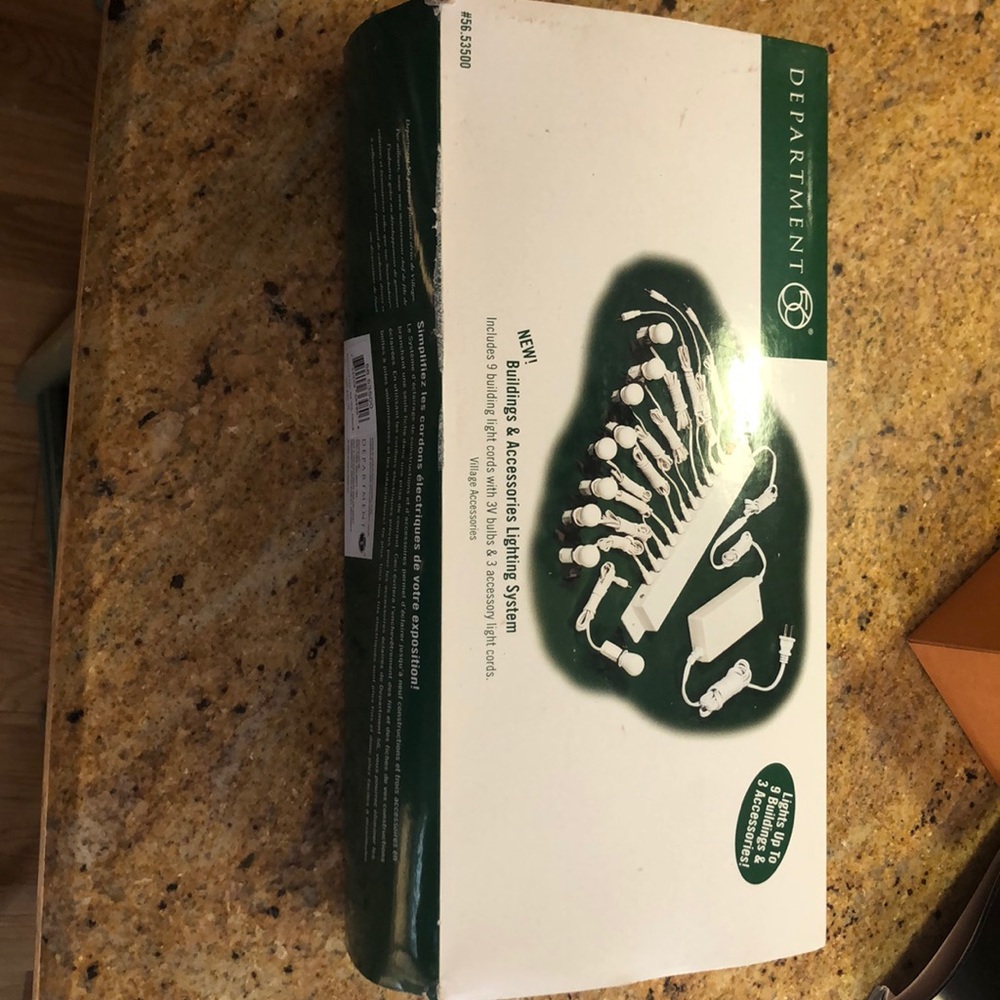 Christmas building and accessory lighting cords